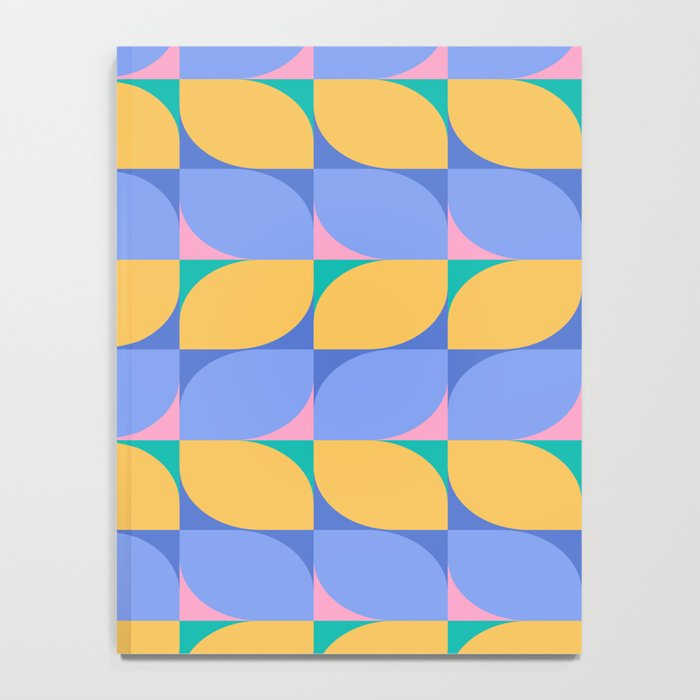 Almond Shapes Pattern I Notebook Gallery Image 4