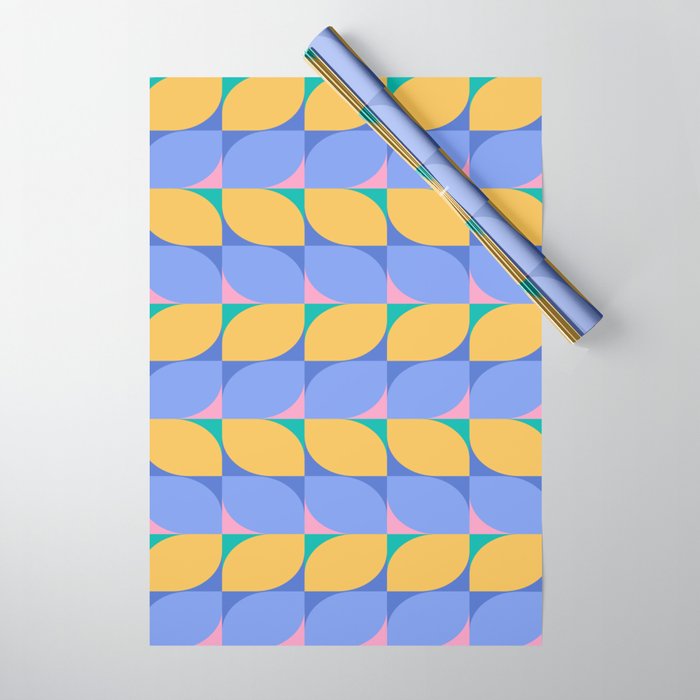 Almond Shapes Pattern I Wrapping Paper Gallery Image 1