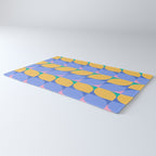 Almond Shapes Pattern I Rug Gallery Image 3