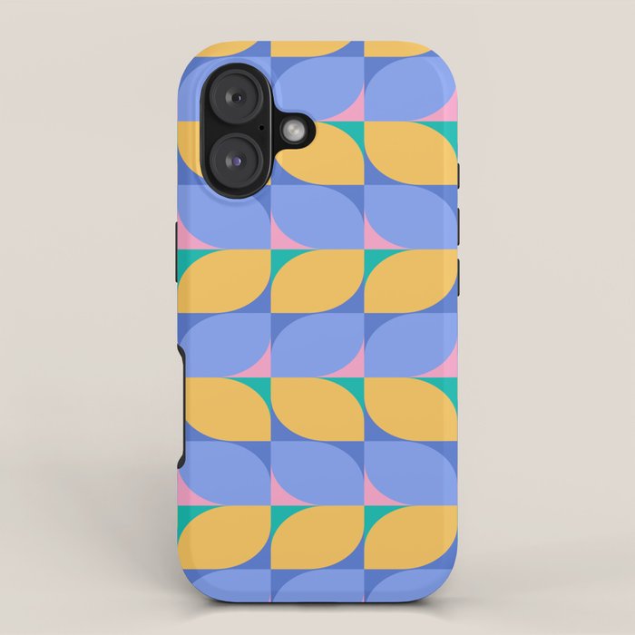 Almond Shapes Pattern I iPhone Case Gallery Image 1
