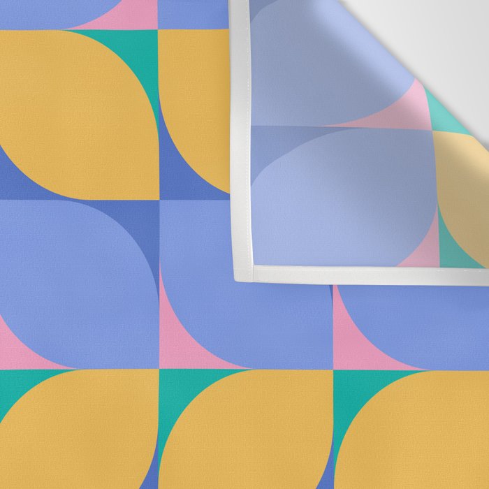 Almond Shapes Pattern I Wall Tapestry Gallery Image 3
