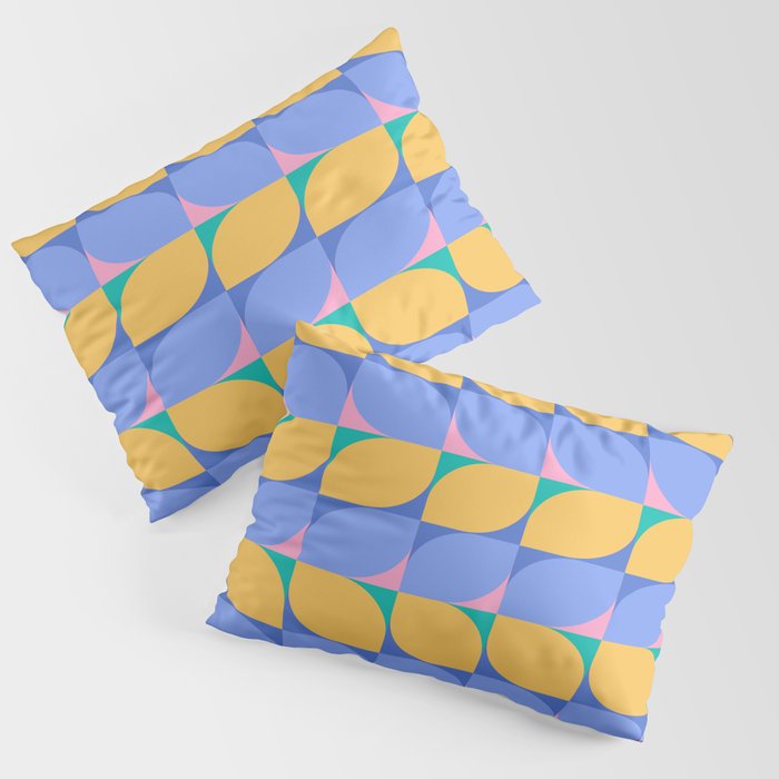 Almond Shapes Pattern I Pillow Sham Gallery Image 3
