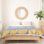 Almond Shapes Pattern I Duvet Cover Gallery Image 3