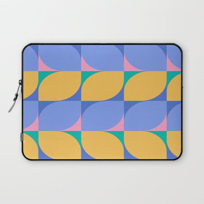 Almond Shapes Pattern I Laptop Sleeve Gallery Image 1