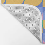 Almond Shapes Pattern I Bath Mat Gallery Image 2