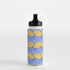 Almond Shapes Pattern I Water Bottle Gallery Image 2