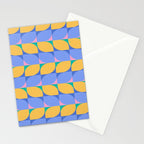 Almond Shapes Pattern I Stationery Card Gallery Image 2