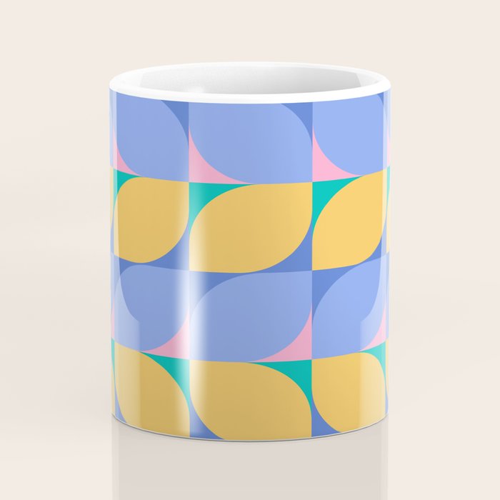 Almond Shapes Pattern I Coffee Mug Gallery Image 4