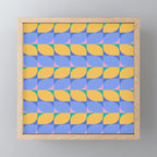 Almond Shapes Pattern I Mini Art Print Gallery Image 1