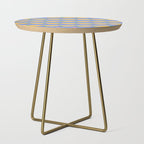 Almond Shapes Pattern I Side Table Gallery Image 1