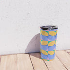 Almond Shapes Pattern I Travel Mug Gallery Image 4