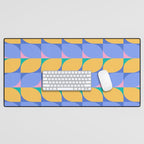 Almond Shapes Pattern I Desk Mat Gallery Image 1