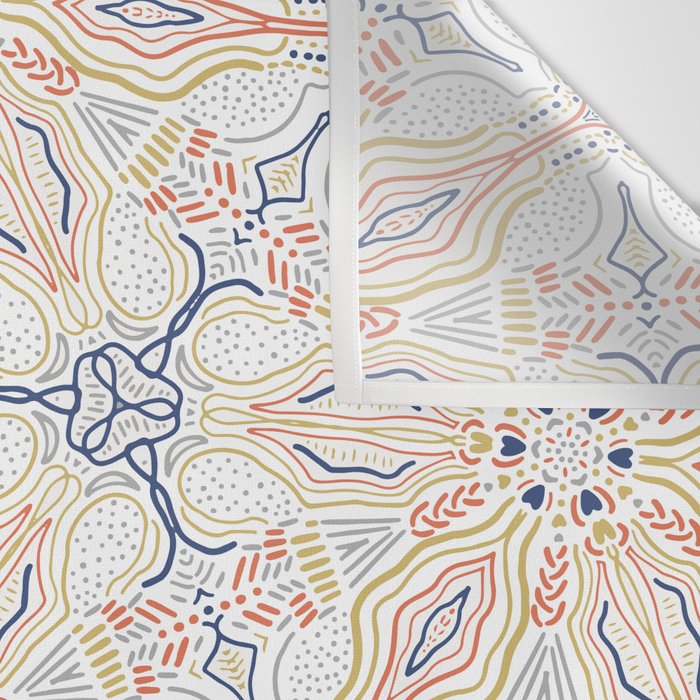 Modern mosaic mandalas Wall Tapestry Gallery Image 3