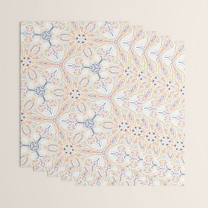 Modern mosaic mandalas Wrapping Paper Gallery Image 3