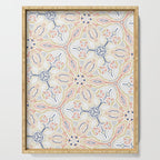 Modern mosaic mandalas Serving Tray Gallery Image 1