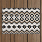 New Mexico in Tan Outdoor Rug Gallery Image 1