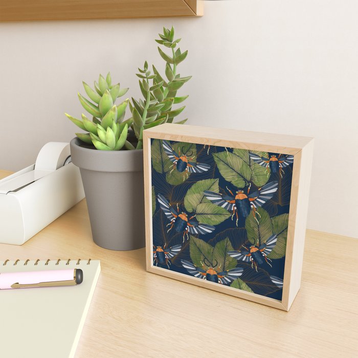 Autumn Scarab Mini Art Print Gallery Image 2