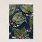 Autumn Scarab Stationery Card Gallery Image 2