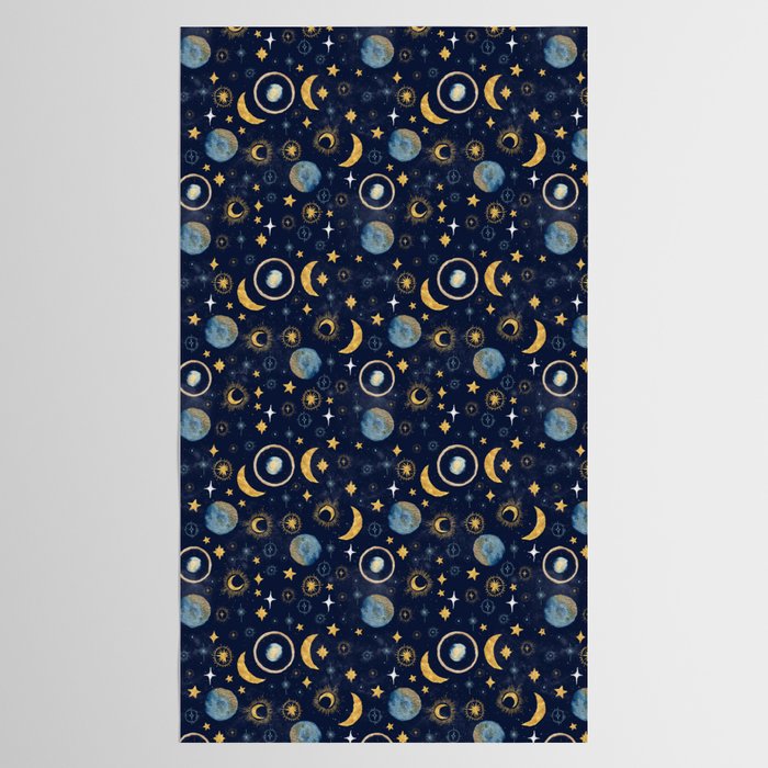 Starry night sky ABS 1 Tablecloth Gallery Image 2