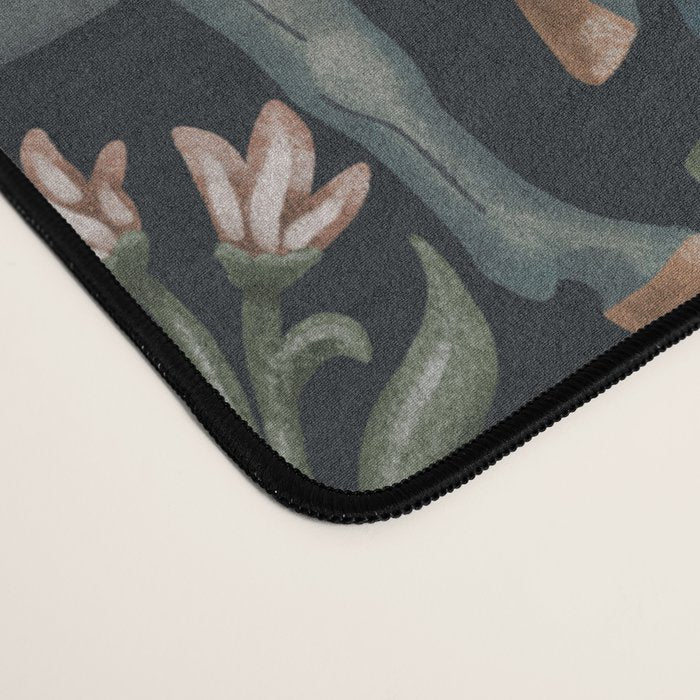 Whimsical Horses Botanicals II Desk Mat Gallery Image 4