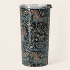 Whimsical Horses Botanicals II Travel Mug Gallery Image 2