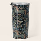 Whimsical Horses Botanicals II Travel Mug Gallery Image 3