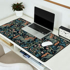 Whimsical Horses Botanicals II Desk Mat Gallery Image 2