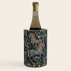 Whimsical Horses Botanicals II Wine Chiller Gallery Image 1