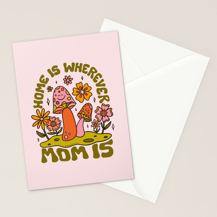 Home is Wherever Mom Is Stationery Card Gallery Image 2
