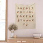 A to Z Wall Tapestry Gallery Image 2