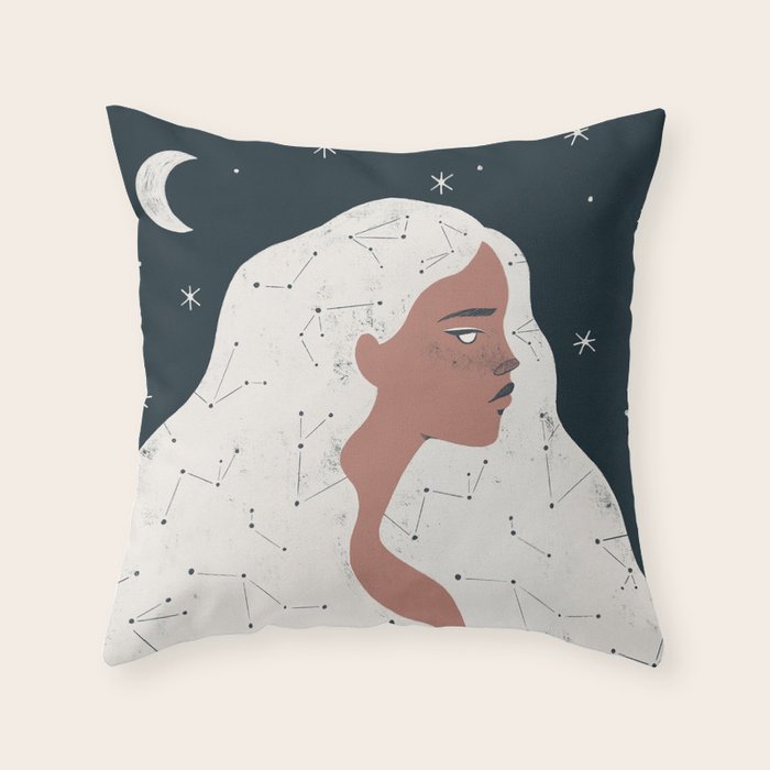 keeper of stars Throw Pillow Gallery Image 6