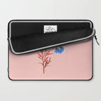 Graceful Bluebird in Flight Laptop Sleeve Gallery Image 2
