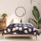 Honduran white bat (Flying mochi) Comforter Gallery Image 3
