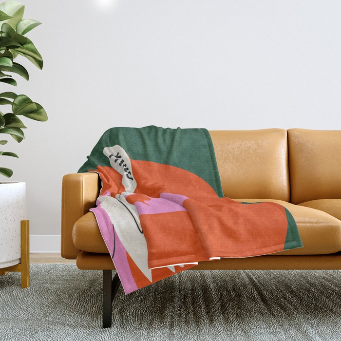 Yikes! Throw Blanket Gallery Image 1