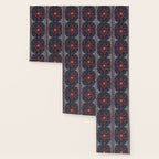 Persian blue and red retro rug Wallpaper Gallery Image 3