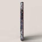 Persian blue and red retro rug iPhone Case Gallery Image 2