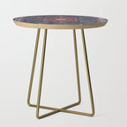 Persian blue and red retro rug Side Table Gallery Image 1