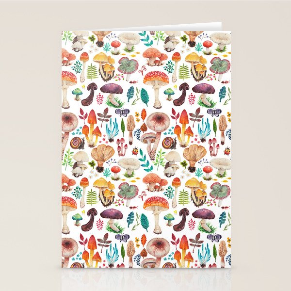 Mushroom heart Stationery Card Gallery Image 1