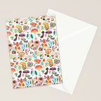 Mushroom heart Stationery Card Gallery Image 2