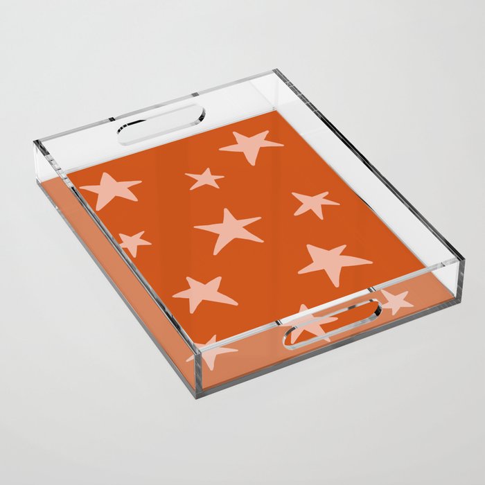 Stars Pumpkin Spice Acrylic Tray Gallery Image 1