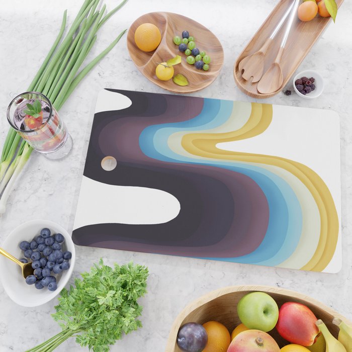 Ribbons Cutting Board Gallery Image 2