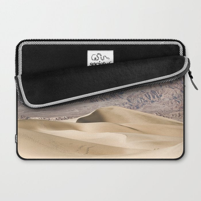 Sand Dunes Of Death Valley National Park Photo | California Landscape Art Print | USA Travel Photography Laptop Sleeve Gallery Image 2