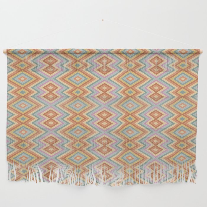 Boho Western Geometric Pattern VII Wall Hanging Gallery Image 1