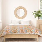 Boho Western Geometric Pattern VII Duvet Cover Gallery Image 3