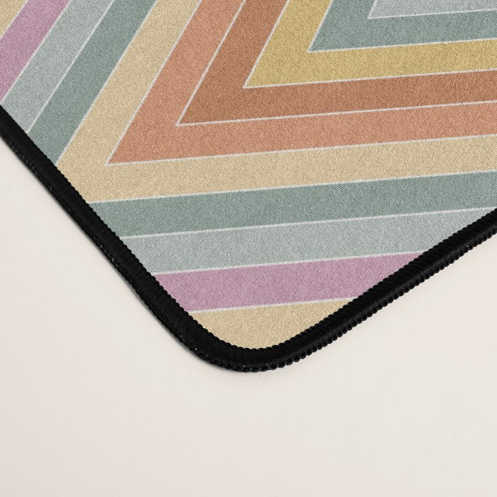 Boho Western Geometric Pattern VII Desk Mat Gallery Image 4