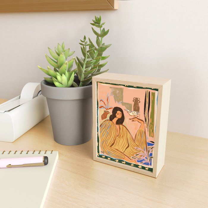 Hello Birdy Mini Art Print Gallery Image 2