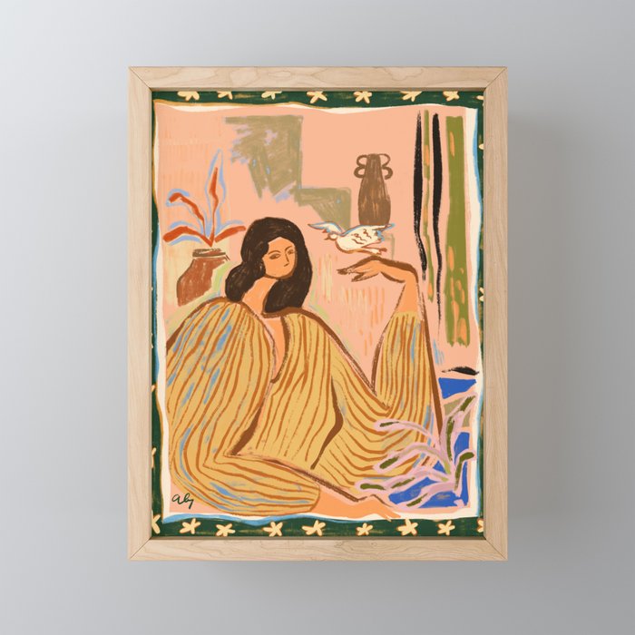 Hello Birdy Mini Art Print Gallery Image 1