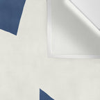 Minimal Shapes blue Wall Tapestry Gallery Image 3