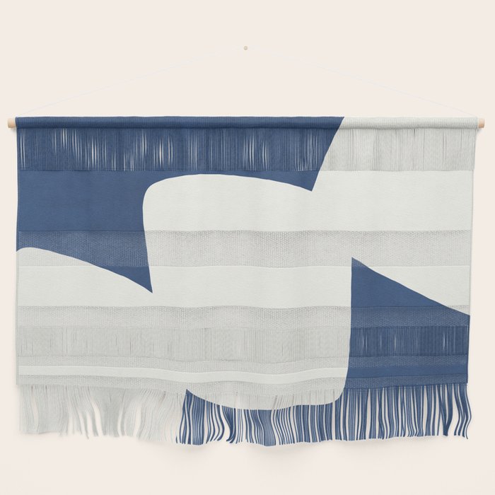 Minimal Shapes blue Wall Hanging Gallery Image 1