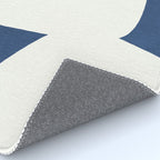 Minimal Shapes blue Rug Gallery Image 4